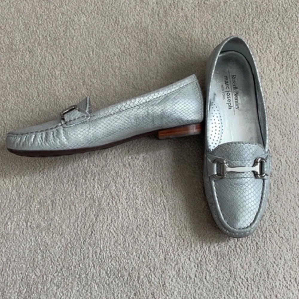 Grand St Loafer- Silver